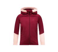 PEAK PERFORMANCE Veste de sport 'Jr Rider Essentials Midlayer Zip Hood' lie de vin, Taille 150