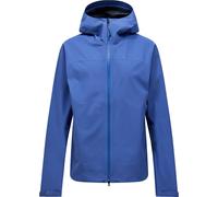 Peak Performance - Veste imperméable de randonnée - M Treeline Shell Jacket Summit Sky pour Homme - Taille L - Bleu Bleu L