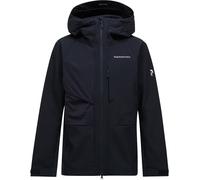 Peak Performance - Veste imperméable de ski de randonnée - M Ascent Softshell Jacket Black en Softshell - Taille S - Noir Noir S