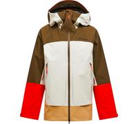 Peak Performance - Veste légère en GORE-TEX - M Vislight Gore-Tex C-Knit 3L Jacket Meadow Moss Sand Fog pour Homme - Taille XL - Marron Marron XL