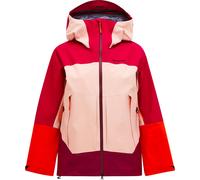 Peak Performance - Veste légère en GORE-TEX - W Vislight Gore-Tex C-Knit 3L Jacket Tech Burgundy Peach Fuzz pour Femme - Taille XS - Rouge Rouge XS