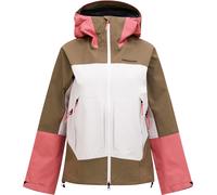 Peak Performance - Veste légère en GORE-TEX - W Vislight Gore-Tex C-Knit Jacket Terrain Tan Frosted Blossom - Taille M - Marron Marron M