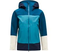 Peak Performance Vislight C-Knit Hommes Veste de randonnée Gore-Tex M Turquoise