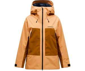 PEAK PERFORMANCE W Edge Insulated Jacket - Femme - Orange / Marron - taille S- modèle 2026