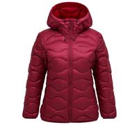 Peak Performance - Doudoune en duvet - W Helium Down Hood Jacket Vertical Zenit pour Femme - Taille M - Bordeaux Bordeaux M