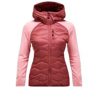 Peak Performance - Doudoune coupe-vent et déperlante - W Helium Down Hybrid Hood Wild Rouge Warm Blush pour Femme - Taille M - Rose Rose M