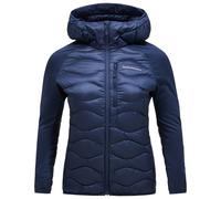 Peak Performance - Women's Helium Down Hybrid Hood - Doudoune - XS - blue shadow ii