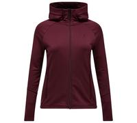 Peak Performance - Women's Rider Essentials Zip Hood - Veste polaire - L - porto / porto