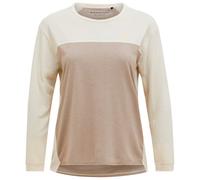 Peak Performance - Women's Trail Wool Blend L/S - Haut en mérinos - S - sand fog