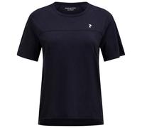 Peak Performance - Women's Trail Wool Blend S/S - Haut en mérinos - XL - black