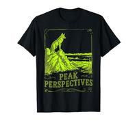 Peak Perspectives Loup sur Rocher Design Vintage T-Shirt