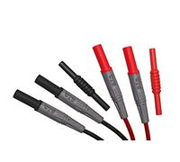 Peak Tech Lot de 4 mm Connexion lignes avec rallonge isolée - Cat III 1000 V, 1 pièce, P 7005
