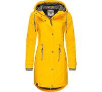 Peak Time Manteau fonctionnel jaune / noir / blanc, Taille XXXL