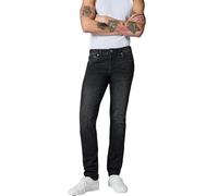 Peak Time Milan Jean slim pour homme Super Stretch 30 W/32 L-38 W/34 L, gris foncé, 30W x 32L