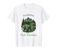 Peak Wanderer Alabama Travel Outdoor T-Shirt
