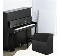 Peakjune Housse Piano Droit Couverture ComplèTe,Housse Piano Droit IntéGrale RéSistant ImperméAble,Propre Et Anti PoussièRe,RéDuit l'usure,pour Salles De Concert Et Clubs