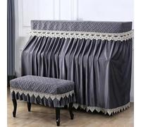 Peakjune Housse Piano Droit IntéGrale RéSistant ImperméAble,Housse Protection Piano Protection Droite Tissu,Protection Durables,RéDuit l'usure,pour Salles De Classe