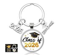 PeakP adeau de remise de diplôme, porte-clés avec carte de vœux, cadeau pour Bachelor Master, remise de diplôme, réussite du baccalauréat e 2026
