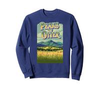 Peaks of Otter Blue Ridge Parkway Vintage WPA Style Artistic Sweatshirt