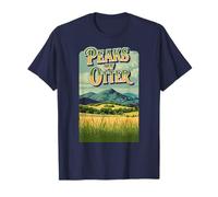 Peaks of Otter Blue Ridge Parkway Vintage WPA Style Artistic T-Shirt