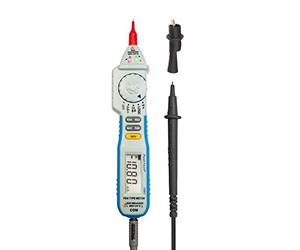PeakTech 1080 - Multimètre Stylo, Testeur de Tension Numérique NCV avec Affichage LED, Voltmètre, Ampèremètre Électronique, Testeur de Continuité, AC/DC, 2000 counts - max. 600 V