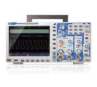 PeakTech 1362 - Oscilloscope à mémoire 2 canaux "tout-en-un" 200 MHz - Max. 2 GS/s - avec USB, LAN & écran tactile 8" TFT couleur