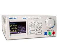 PeakTech 1895 - Alimentation de Laboratoire DC Professionnelle 1-36V/0-10A avec Écran TFT 3,2", USB, RS-485 (jusqu'à 31 appareils glz.) & interface LAN, Protection contre les Surcharges - 90~264V AC