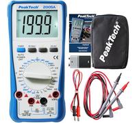 PeakTech® 2005 A Digital Multimeter ~ 2,000 Counts ~ 1000V