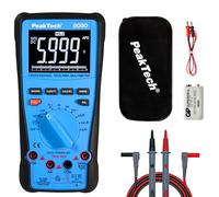 PeakTech 2030 - Multimètre numérique True RMS 1000 V 6 000 comptes