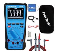 PeakTech 2035 - Multimètre numérique True RMS 1000 V 6 000 comptes, USB