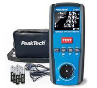PeakTech 2720 - Testeur d'appareils PAT pour tester les appareils mobiles selon la norme VDE 0701/0702 dans le cadre du test DGUV pour appareils SK 1 et SK 2 avec test PASS/FAIL pour les