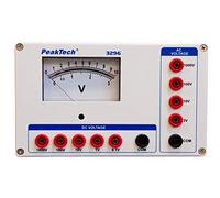 PeakTech 3296 - Voltmètre analogique ~ 1000V AC/DC, construction robuste, Convient pour une utilisation quotidienne lors de travaux de contrôle et de mesure