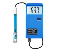 PeakTech 5310 A pH-mètre/PH-mètre avec sonde à électrode BNC interchangeable, adapté aux piscines, aquariums et laboratoires, P 5310 A, bleu