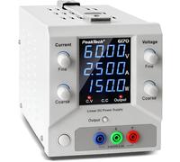 PeakTech 6170 - Alimentation de laboratoire 0-60 V / 0-2,5 A DC SELV linéaire Alimentation avec transformateur d'isolement, alimentation de laboratoire