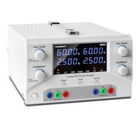 PeakTech 6190 - Alimentation de laboratoire 2 x 0-60 V / 0-2,5 A DC SELV linéaire Alimentation avec transformateur d'isolement, double alimentation de laboratoire