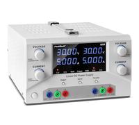 PeakTech 6191 - Alimentation de laboratoire 2 x 0-30 V / 0-5 A DC SELV linéaire Alimentation avec transformateur d'isolement, alimentation de laboratoire