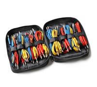 PeakTech 8202-24 pièces de câbles de mesure 25 cm à 200 cm, câbles de test multimètre, câbles de laboratoire, câbles de mesure avec fiches banane 4 mm, empilables, en 4 couleurs