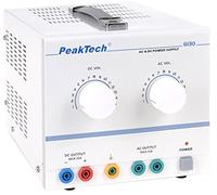 PeakTech Alimentation de laboratoire DC AC - Alimentation de laboratoire 1-15V / 10A, linéaire, 1 pièce, P 6130