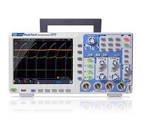 PeakTech P 1370 All-in-One Mémoire Oszilloscope 4 canaux 60 Max. 1 GS/S avec USB, LAN & 8" Écran tactile TFT couleur - Profondeur de mémoire, avec générateur de signal 25 MHz et DMM 18 W 240 V