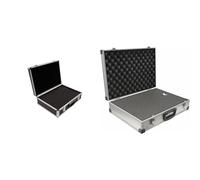 PeakTech P 7310 - Mallette Universelle pour Instruments de Mesure, Robuste en Aluminium & 7265 - Mallette Universelle pour Instruments de Mesure, Mallette Robuste en Aluminium