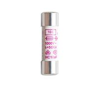 PeakTech P 7530 Set fusible fin céramique, 10 Ma/ 1000 V, 10, 3 x 38 mm, multimètre, audio et HIFI, 10 pièces