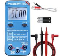 PeakTech P1073 - Multimètre numérique True RMS SMART avec fonction Auto-Range - Multimètre numérique avec affichage LCD de 4000 comptes