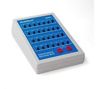 PeakTech P3280 - Décade de résistance 1Ω à 11.111 MΩ et résolution 1Ω - Résistances avec puissance max. 2W et précision de 1% - Résistance de commande interne 0,3 Ω - Prises de sécurité 4mm