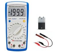 PeakTech P3730 - Multimètre numérique LCR - Multimètre numérique jusqu'à max. 200 µF / 20 H / 20Mohm - Appareil de mesure de courant pour les mesures d'inductance, de capacité & de résistance - CAT II