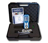 PeakTech P5150 - Manomètre différentiel -344 mBar à +344 mBar - Manomètre avec port USB - Manomètre différentiel avec 11 unités comme Bar, PSI, cm/H2O, ou ft/H2O