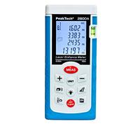 PeakTech Télémètre laser professionnel 0.05 m à 40 m - Appareil de mesure de distance de haute précision avec calcul de surface, 1 pièce, P 2800A