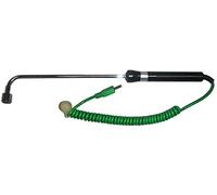 PeakTech TF-30 Sonde de température professionnelle de type K, 50-500 degrés, sonde de température pour température de surface, diamètre de la sonde 14 mm