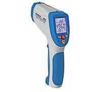 PeakTech Thermomètre IR professionnel avec enregistreur de données pour -50°C ... 1200 °C ; avec USB et double laser - haute précision et fonction de mesure continue