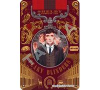 Peaky Blinders - Style rétro - Fer - 20 x 30 cm - Décoration murale - Pour la maison, la cuisine, la salle de bain, la ferme, le jardin, le garage