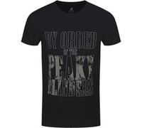 Peaky Blinders T-Shirt By Order Homme Noir - Taille M Noir G